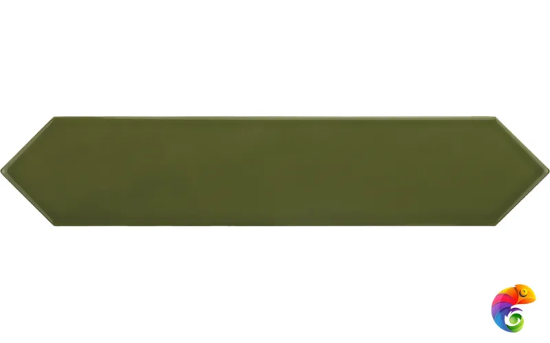 Керамическая плитка Equipe Arrow Green Kelp Luc 5x25
