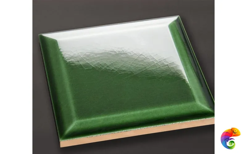 Керамическая плитка Etruria Design Victoria Diamantato Emerald Green (Craquelè) 1&am