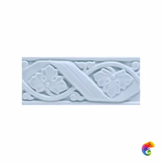 Вставка Ceramiche Grazia Boiserie Gemme Genziana 8x20