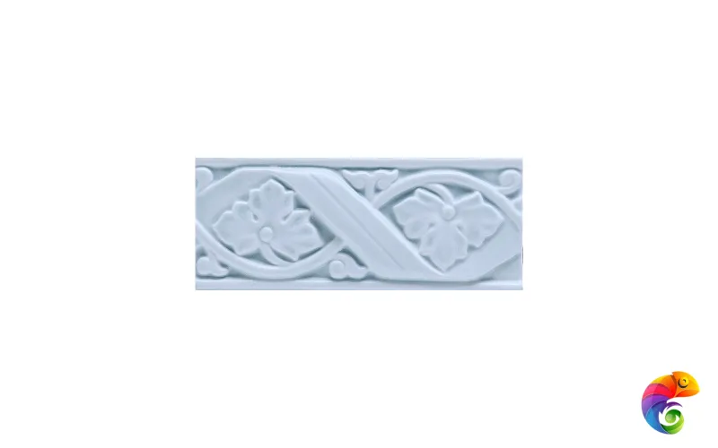 Вставка Ceramiche Grazia Boiserie Gemme Genziana 8x20