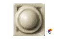 Вставка Ceramiche Grazia Amarcord Tozzetto Diamantato Tabacco Matt 3x3
