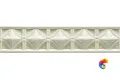 Бордюр Ceramiche Grazia Essenze Neoclassico Felce 6x26