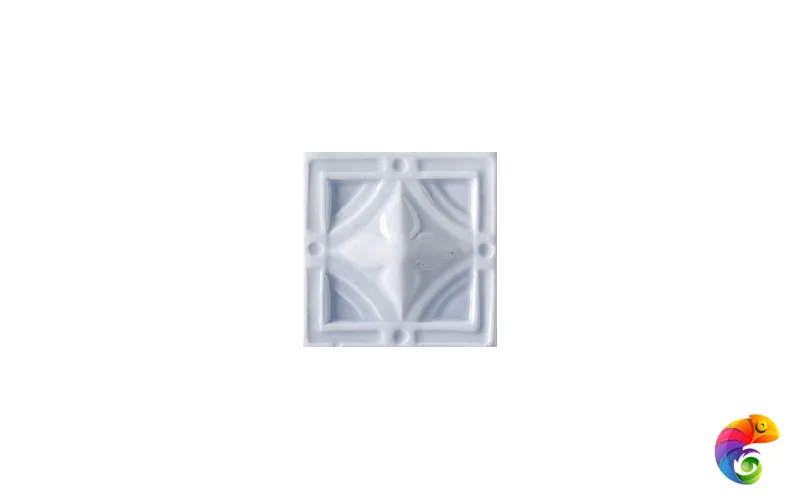 Вставка Ceramiche Grazia Essenze Neoclassico Tozzetto Genziana 6x6