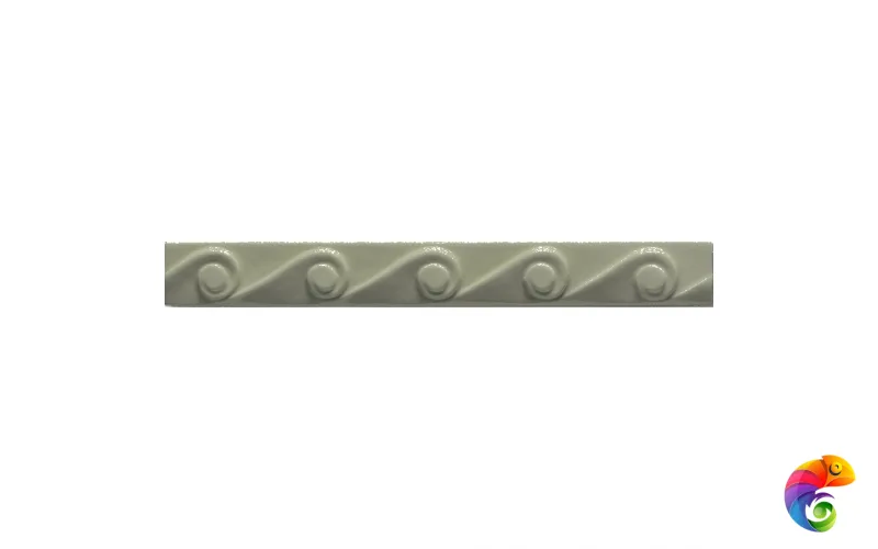Бордюр Ceramiche Grazia Essenze Onda Pino 3x26