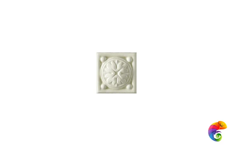Вставка Ceramiche Grazia Essenze Voluta Tozzetto Felce 6x6