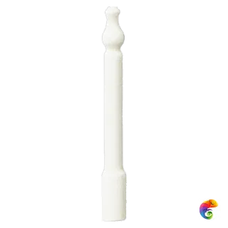 Бордюр Ceramiche Grazia Maison Angolo Zoccolo Blanc Craquele 2x20