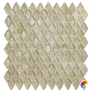 Мозаика Sicis Diamond Jubilee 25.9x26.6 см, Gloss,  толщина 4 мм