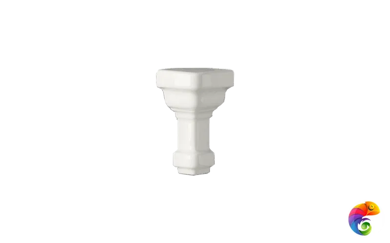 Вставка Ceramiche Grazia Essenze Angolo Esterno Parete Ice 3x7,5