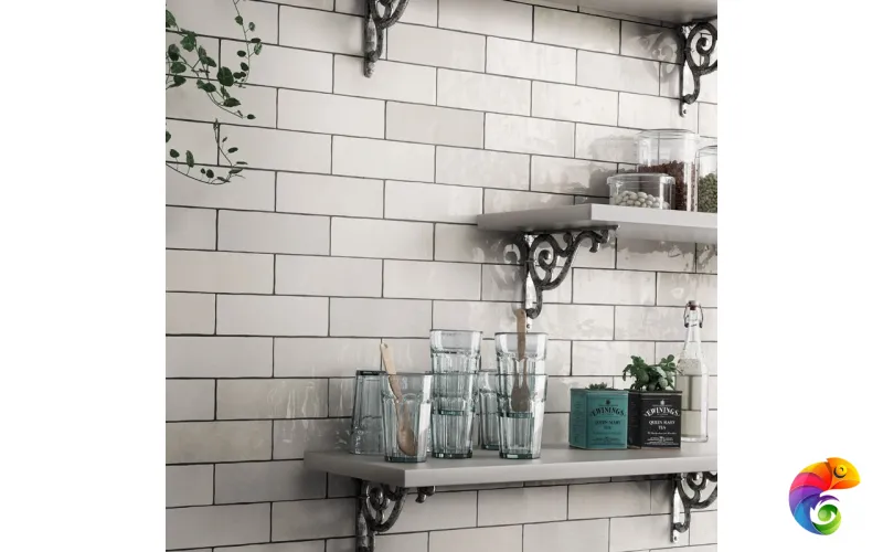 Керамическая плитка Equipe Artisan White 6,5x20