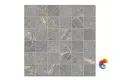 Мозаика Lea Ceramiche Anthology Mosaico 36 04 Gray Natural RTT 30x30