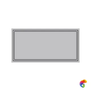 Керамическая плитка Etruria Design Art Deco Vectorframe A Asparagus 1° Scelta 12,5x25