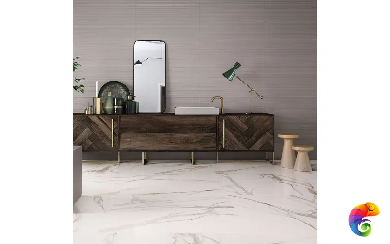 Керамогранит Keope Ceramiche Elements Lux Calacatta Gold Nat 60x60