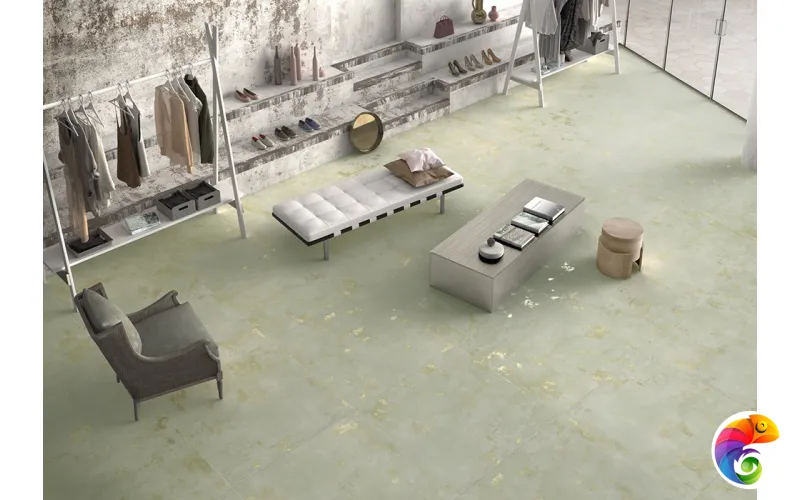 Керамогранит Apavisa Mood Green Natural 49,75x99,55