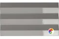 Плитка Mutina Rombini Triangle Glossy Large Gris 18,6X31,5