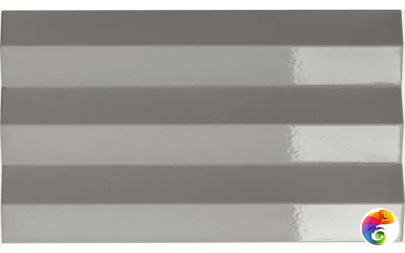 Плитка Mutina Rombini Triangle Glossy Large Gris 18,6X31,5