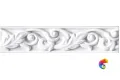 Бордюр Ceramiche Grazia New Classic Festone Bianco 6x26