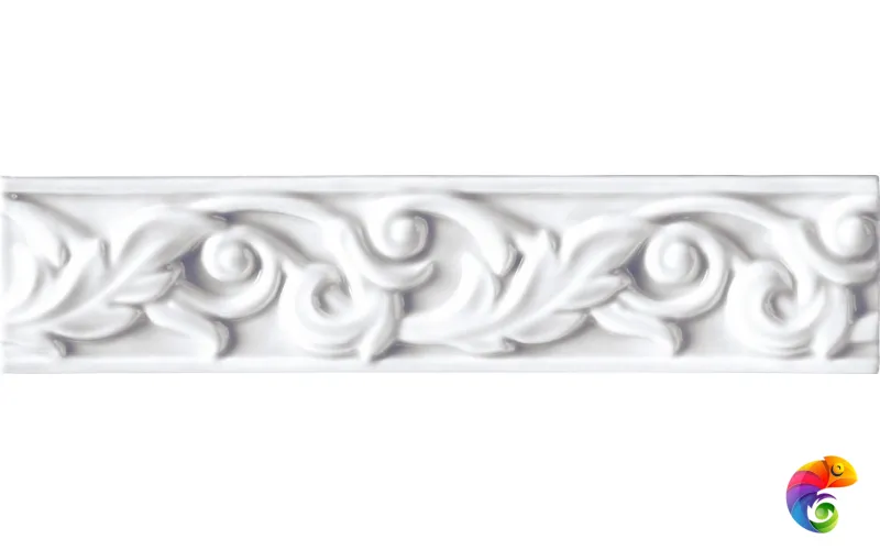 Бордюр Ceramiche Grazia New Classic Festone Bianco 6x26