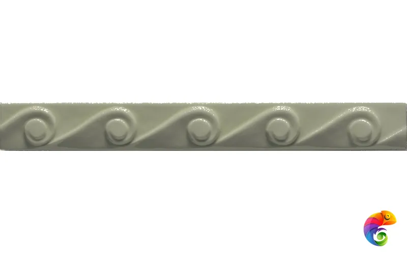 Бордюр Ceramiche Grazia Essenze Onda Pino 3x26