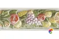 Бордюр Ceramiche Grazia Boiserie Robbiana Decorato Bianco Craquele 8x20