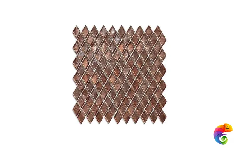 Мозаика Sicis Diamond Gypsum 25.9x26.6 см, Gloss,  толщина 4 мм