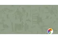 Керамогранит Sodai Silkroad Olive 60x120 Глянцевый 6 мм