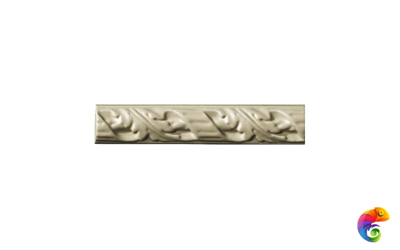Бордюр Ceramiche Grazia Amarcord Fregio M Tabacco Matt 4x20