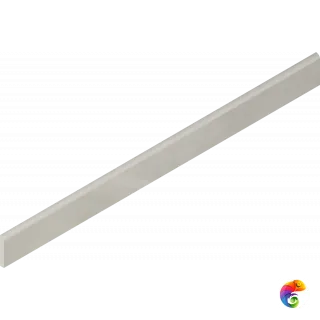 Italon Керамогранитный плинтус Continuum Battiscopa Silver 7,2x80