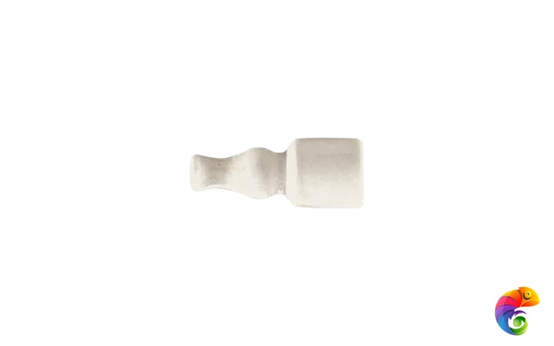 Вставка Ceramiche Grazia Epoque Angolo Finale Bianco Craquele 2x6,5