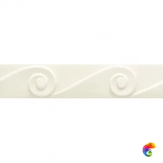 Бордюр Ceramiche Grazia Essenze Onda Magnolia 5,5x26