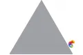 Керамическая плитка Petracers Triangolo Fondo Platino 17x17