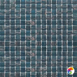 JNJ Стеклянная мозаика 2x2 с авантюрином GB54 сетка 327x327