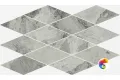 Керамогранит Italon Charme Extra Silver Mosaico Diamond 620110000079 28x48