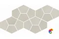 Мозаика Italon  Continuum Pure Mosaico Prism  20,5x41,3