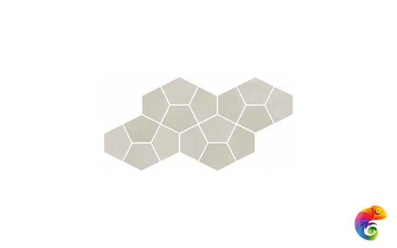 Мозаика Italon  Continuum Pure Mosaico Prism  20,5x41,3