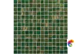Rose Mosaic Стеклянная мозаика 1x1 G28(5) сетка 318х318