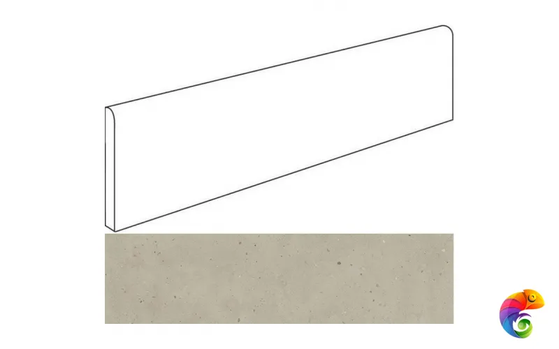 Italon Плинтус из керамогранита Avantgarde Dust 7,2x80 Battiscopa
