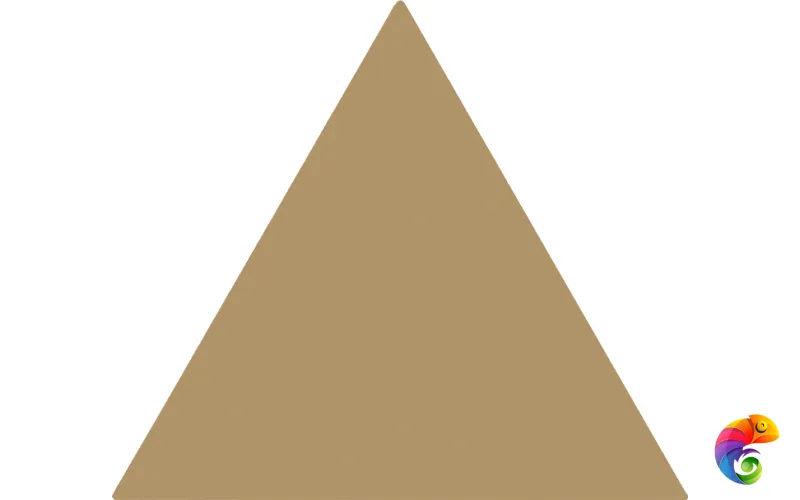 Керамическая плитка Petracers Triangolo Fondo Oro 17x17