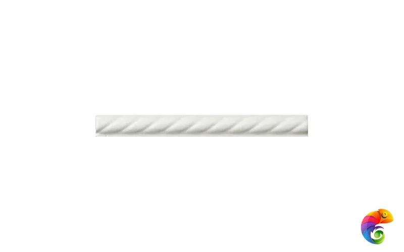 Бордюр Ceramiche Grazia Amarcord Igea Bianco Matt 2x20