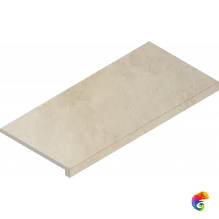 Italon Керамогранитная угловая ступень Millennium Scal. Ang. DX Dust 33x60 Nat