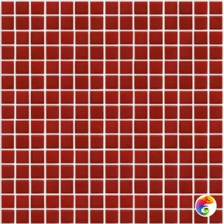 Rose Mosaic Стеклянная мозаика 1x1 A95(3+) сетка 318х318