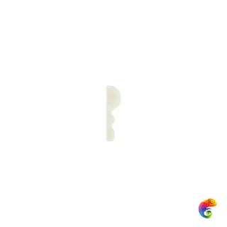 LaDiva Керамический элемент Angolo Torello Venezia Latte 3x7,5 Sat