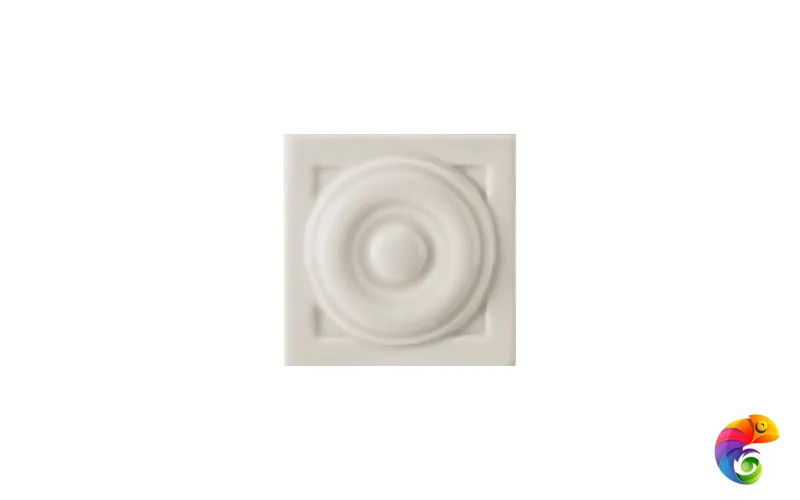 Вставка Ceramiche Grazia New Classic Urbe Tozzetto Mauve 6x6