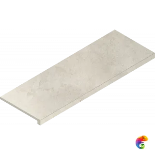 Italon Керамогранитная ступень Millennium Scal. Front Pure 33x80 Nat