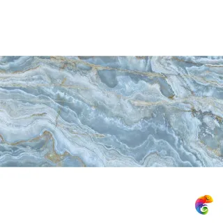 Керамогранит AVA Сeramica Onice Iride Cobalto 80x160 Lapp Rett