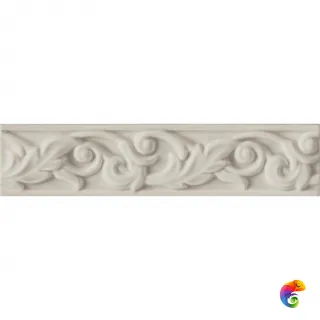 Бордюр Ceramiche Grazia New Classic Festone Tortora 6x26