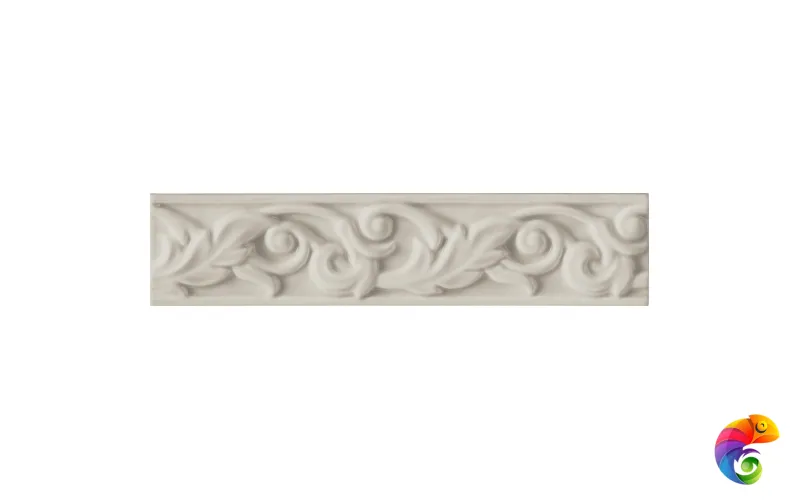 Бордюр Ceramiche Grazia New Classic Festone Tortora 6x26