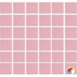 Rose Mosaic Стеклянная мозаика 2x2 A85(2) сетка 327х327