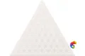Керамическая плитка Petracers Triangolo Stella Grigio Su Bianco 17x17