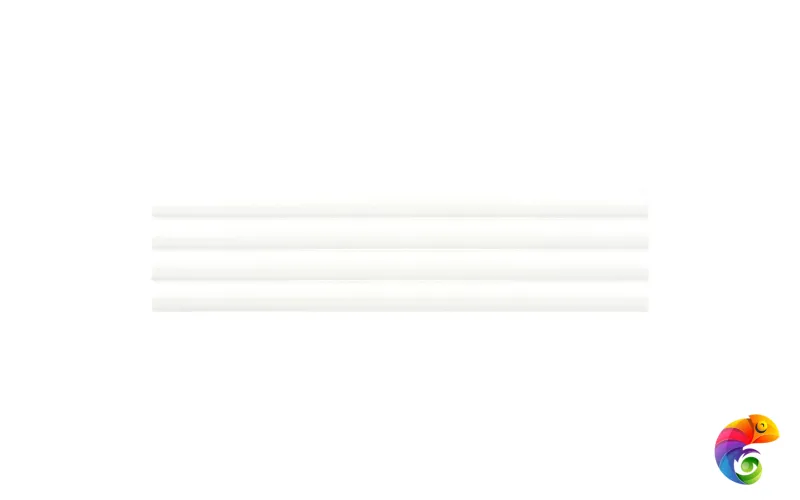 Плитка Equipe Costa Nova Onda White Glossy 5x20 см
