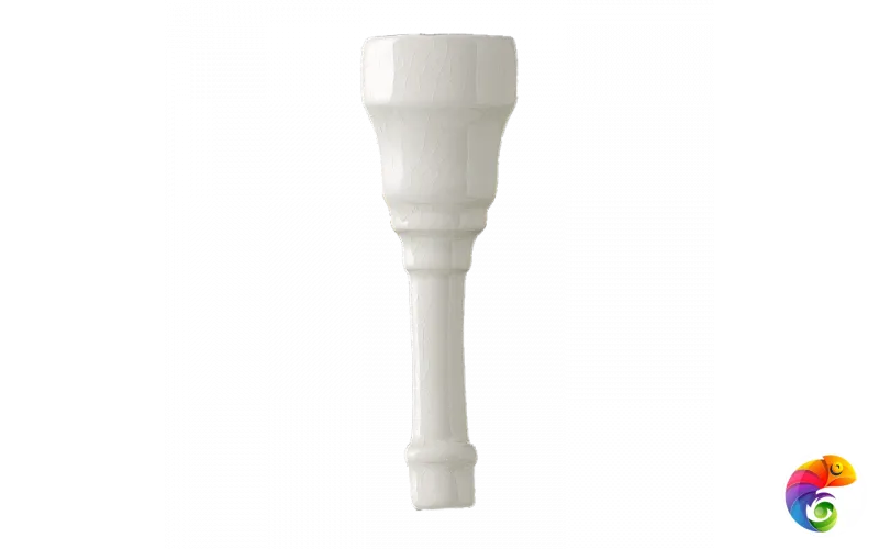 Вставка Ceramiche Grazia Boiserie Angolo Finale Bianco Matt 3x12